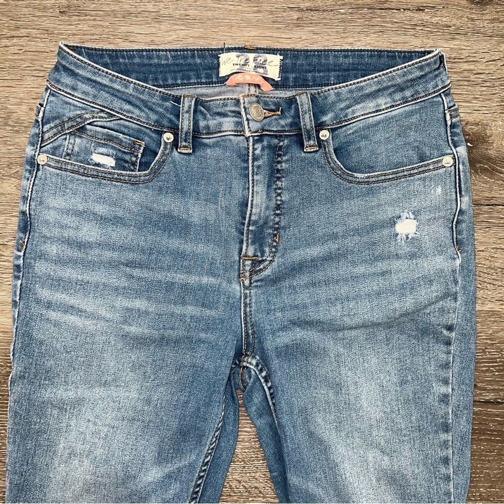 Free People We The Free Crvy Curvy Ankle Skinny Jeans Size 28 Regular - Picture 2 of 8